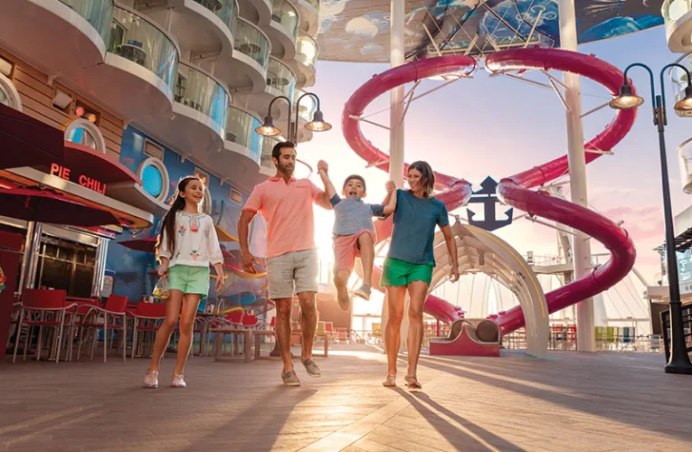 Familia en el Symphony of the Seas