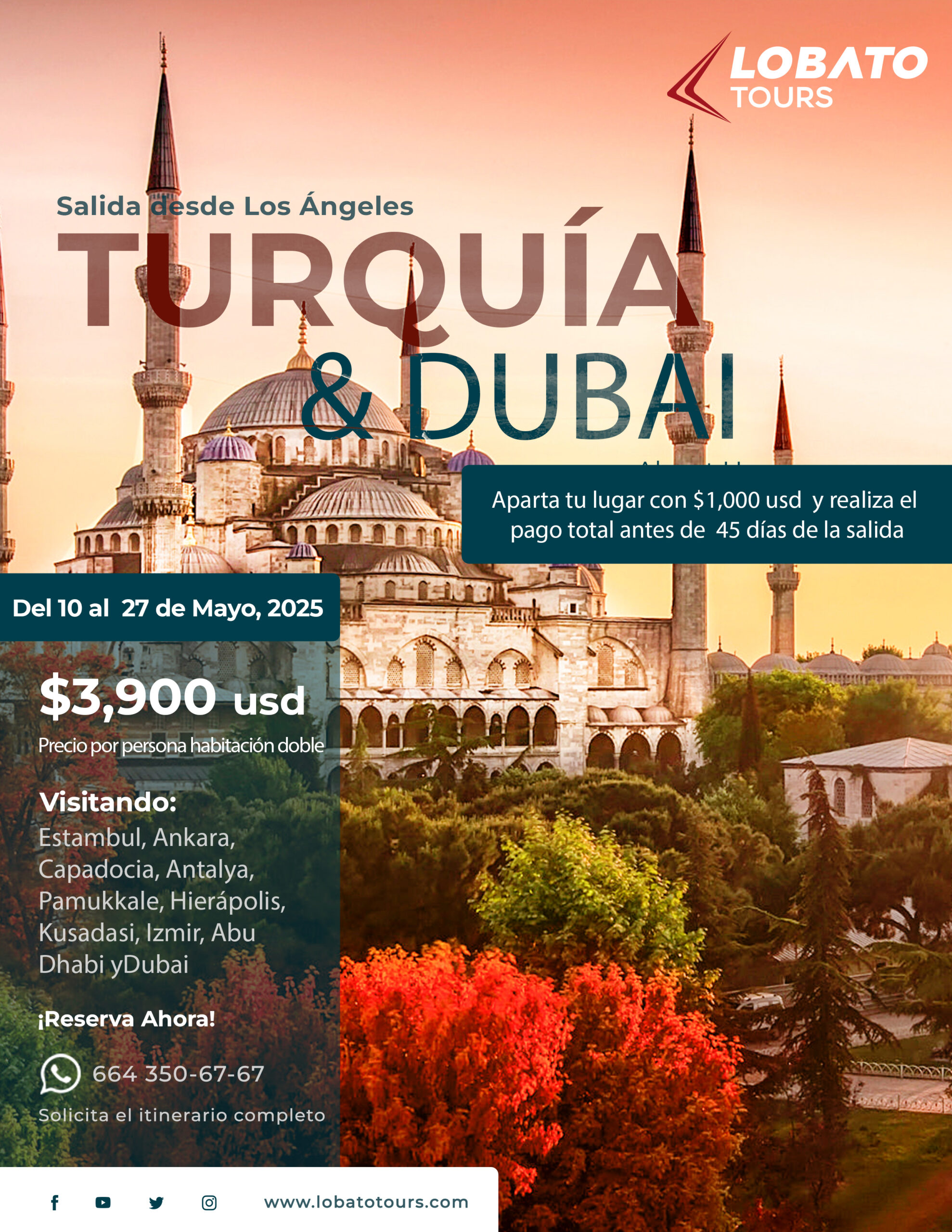 Turquia y Dubai