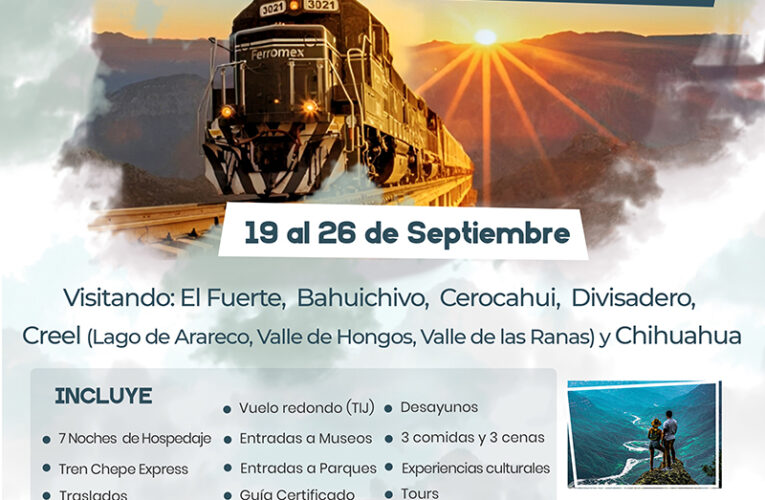 Prepárate para vivir una aventura inolvidable en Barrancas del Cobre