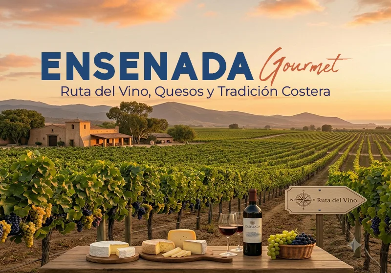 Tour Ensenada Gourmet desde Tijuana 2026 — vino, queso y langosta en Baja California
