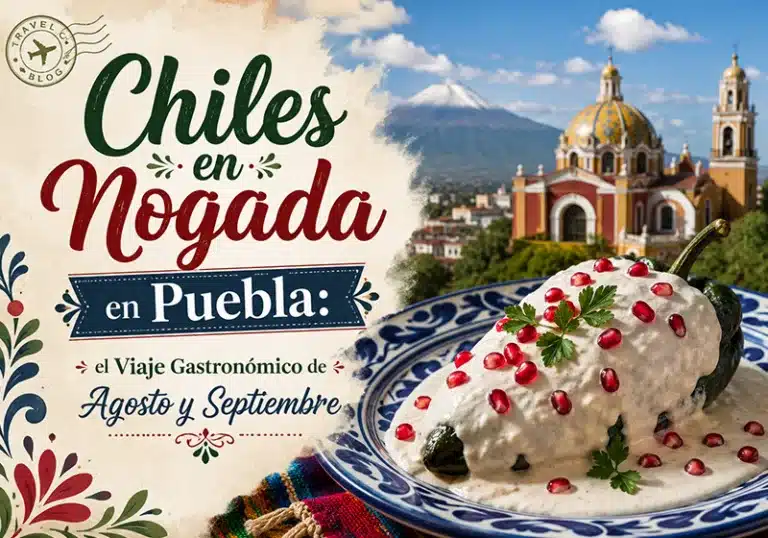 Los chiles en nogada solo se sirven en temporada: agosto y septiembre. Te contamos por qué vale la pena viajar a Puebla desde Tijuana.
