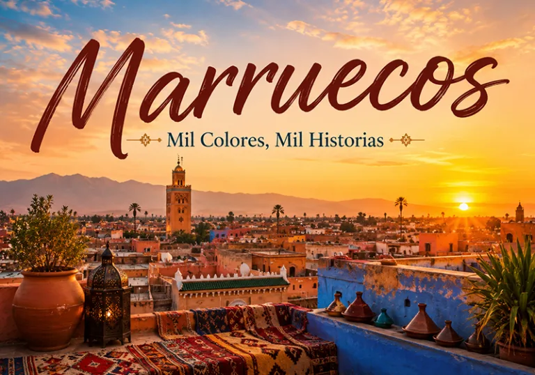 Recorre Marruecos en 10 días: Casablanca, Fez, la Ruta de las Kasbahs, Ait Ben Haddou y Marrakech. Salida 1-11 de febrero 2027. $4,899 USD.