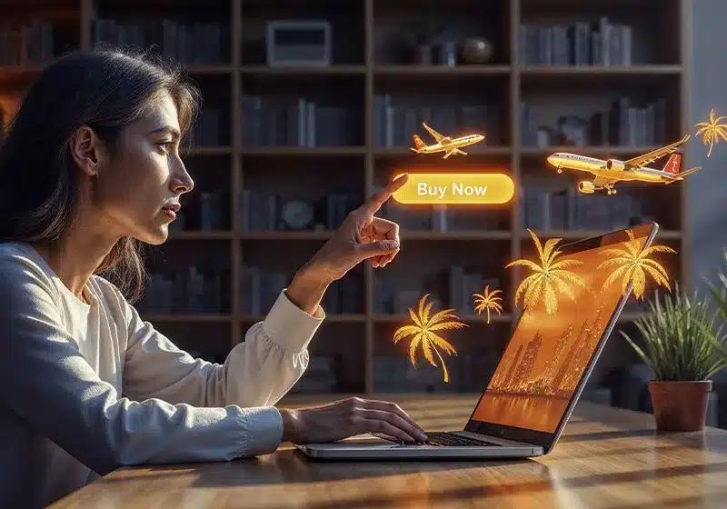 Inteligencia artificial aplicada a la búsqueda y compra de vuelos online.